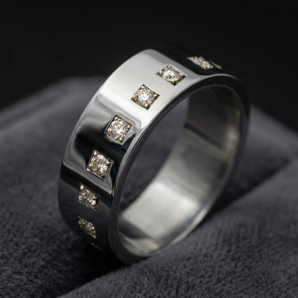 Anneau (addon) "Oria" de la collection "Carré d'or" pour bague mood de luxe