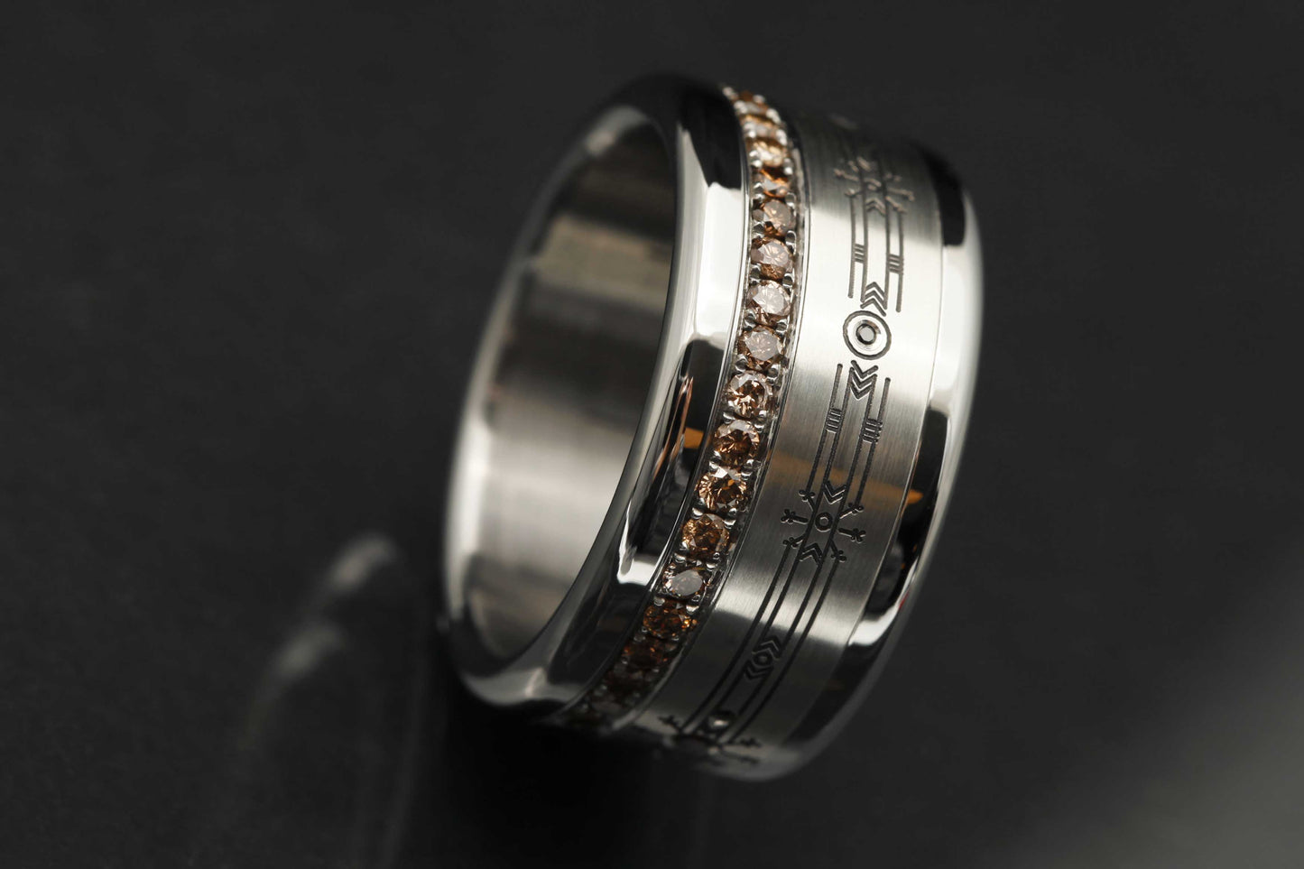 Coffret d'hiver - Mandala diamants bruns