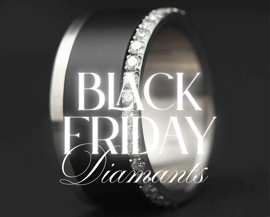 Base small entièrement sertie de diamants 1.9mm sur un côté