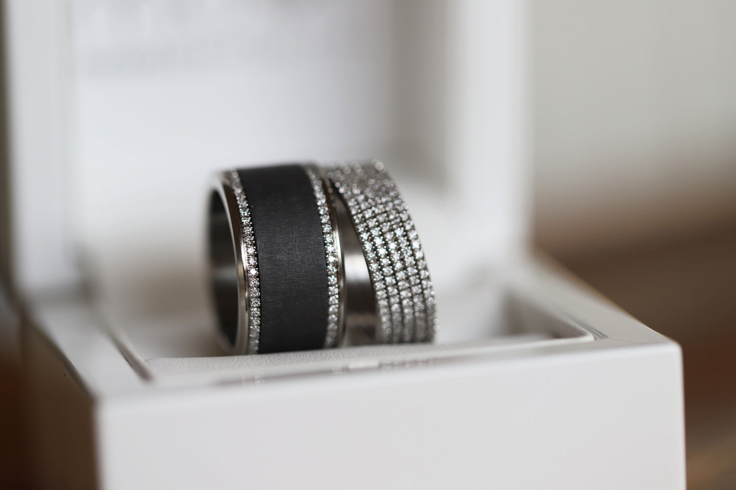 Base small sertie Kaeluna (diamants 0.9mm)