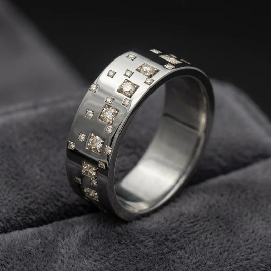 Anneau (addon) "Lior" de la collection "Carré d'or" pour bague mood de luxe