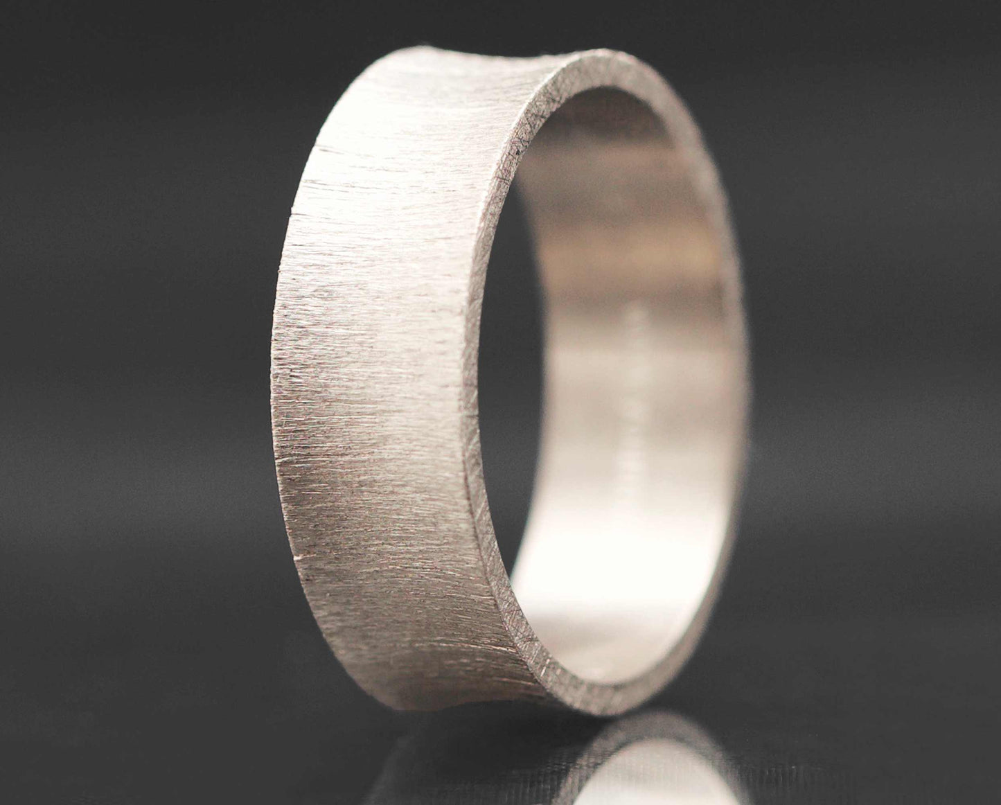 Addon creusé drapé en Or gris 18K - en stock pour Noël